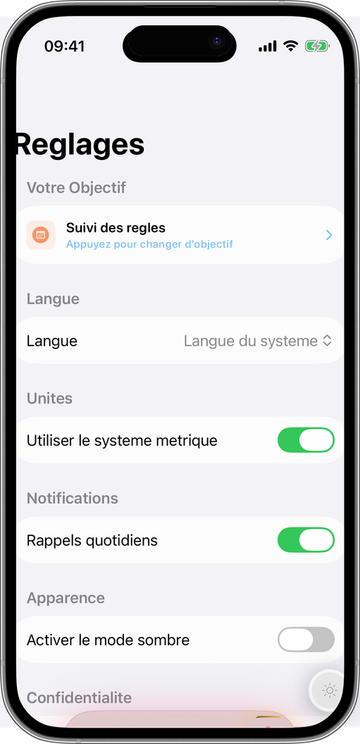 Conçu autour de votre vie