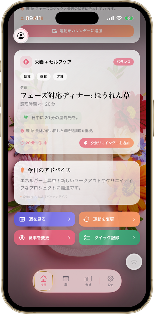 フェーズに最適化されたプラン