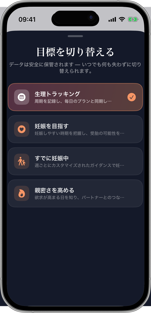 1 つのアプリで、どの段階でも